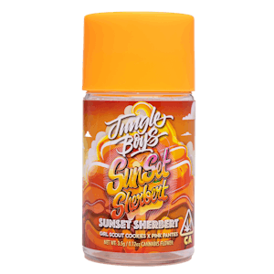 Jungle Boys Sunsherbert (Sunset Sherbert × Jungle Cake) 3.5 g Flower Jar
