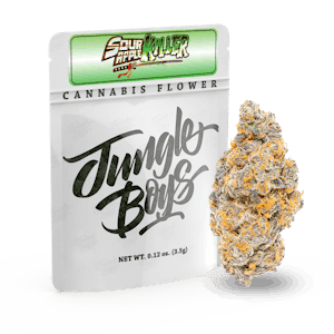 Jungle Boys Sour Apple Killer 3.5 g Mylar Bag